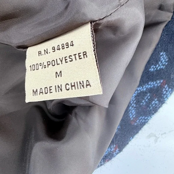 Cedar Rose Aztec Print Toggle Vest Women's Size Medium Southwestern Style - Picture 7 of 10